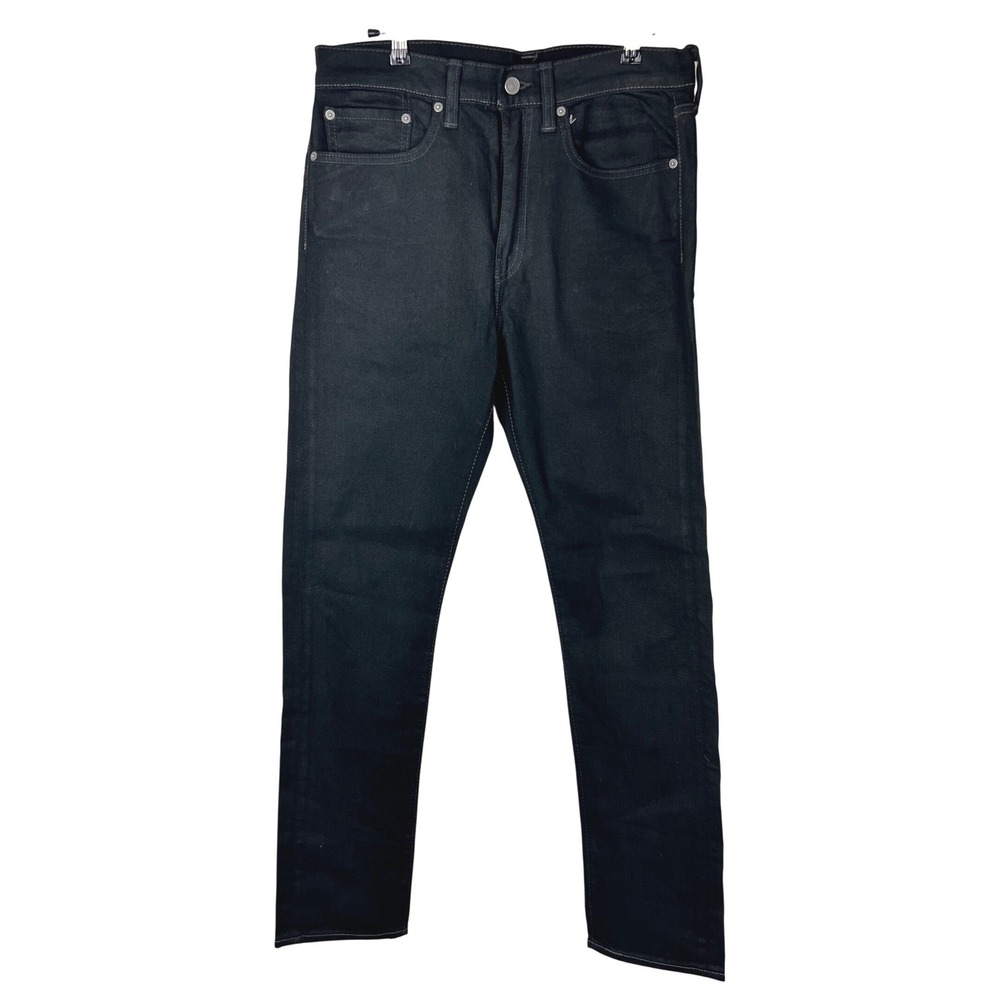 Levi's‎ 522 Jeans Mens W31 L30.5 Black Wash Slim Taper Jean Denim Pants NWOT